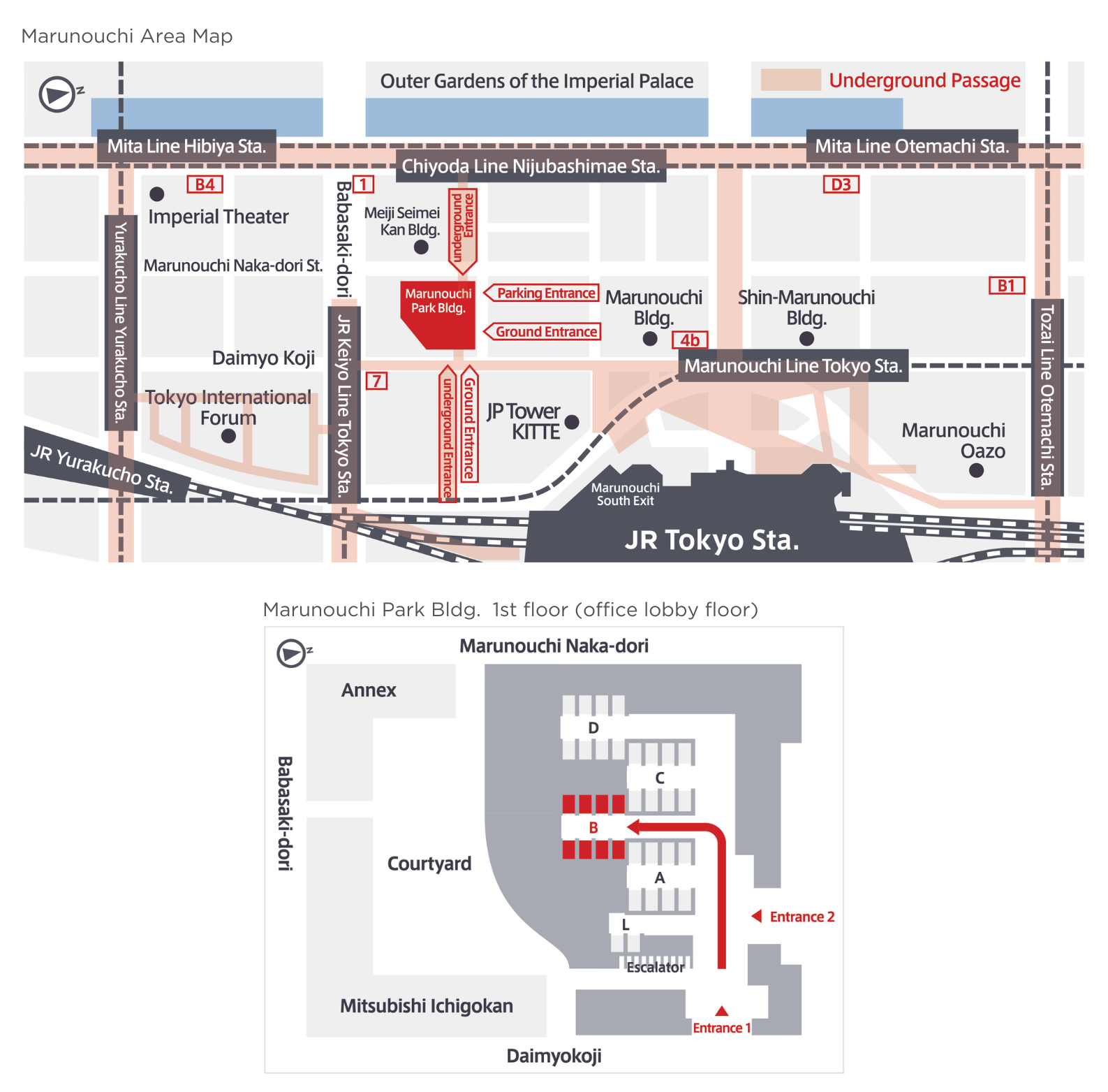 Tokyo Access Map