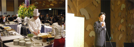 Our firm held the MHM seminar and hosted a reception afterward